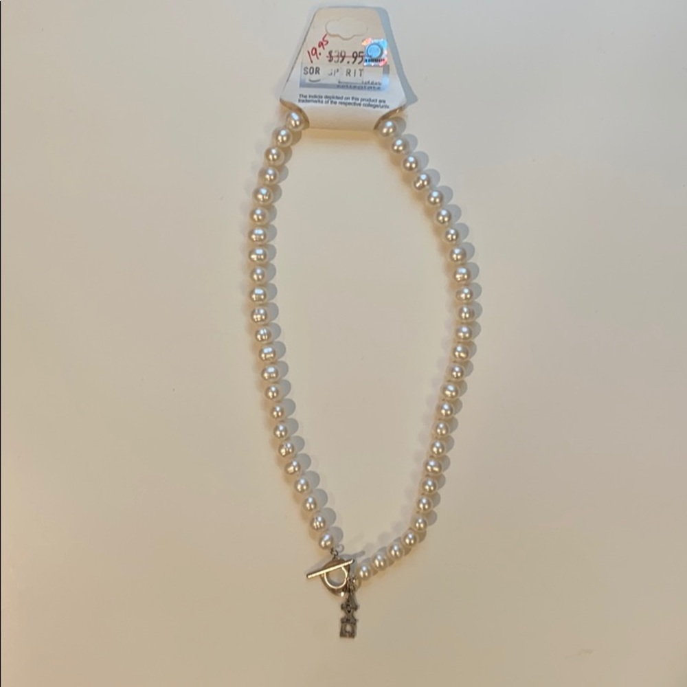 Alpha Chi Omega Freshwater Pearl Necklace